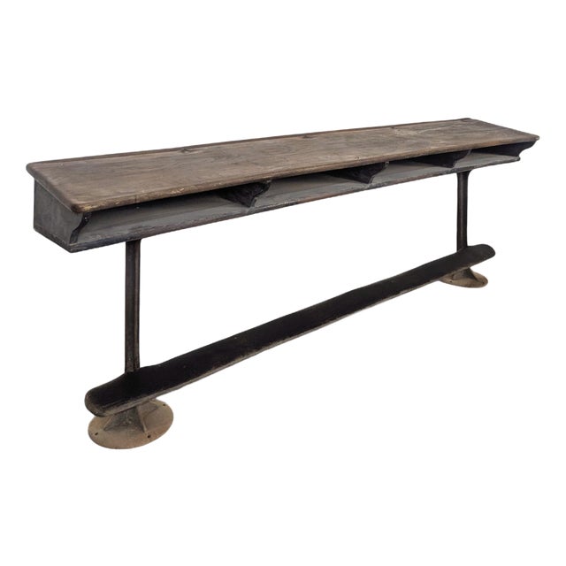 School Desk or Console Table, Late 19th Century For Sale