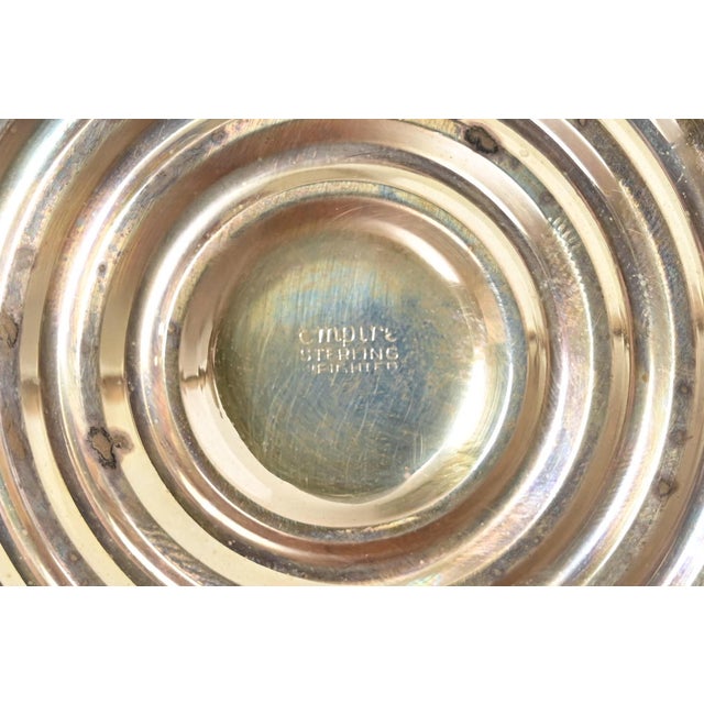 Tiffany & Co. Style Art Deco Sterling Silver Candelabras, Pair For Sale - Image 13 of 15