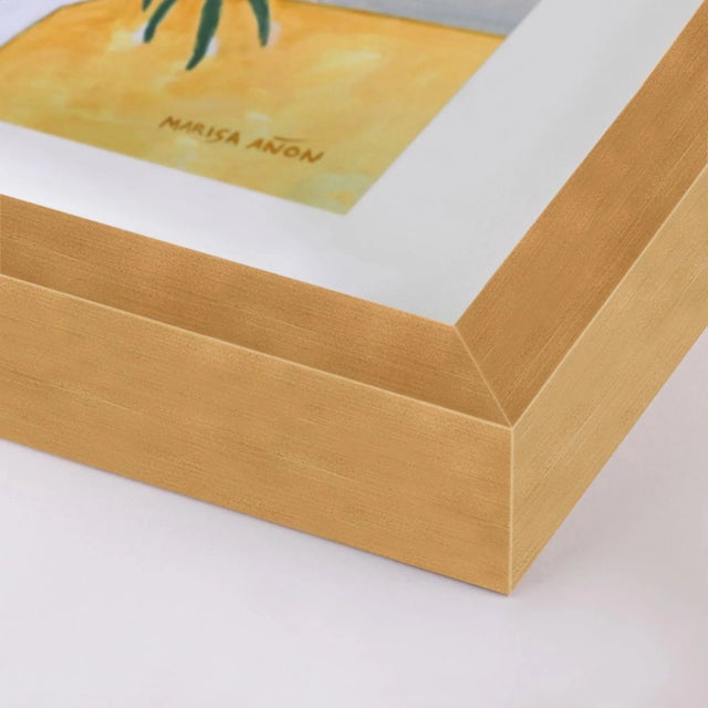 DESCRIPTION: Flowers from Chelva by Marisa Anon in Gold Frame, XS Art Print SPECIFICATIONS: Type: Framed Paper. Framed...