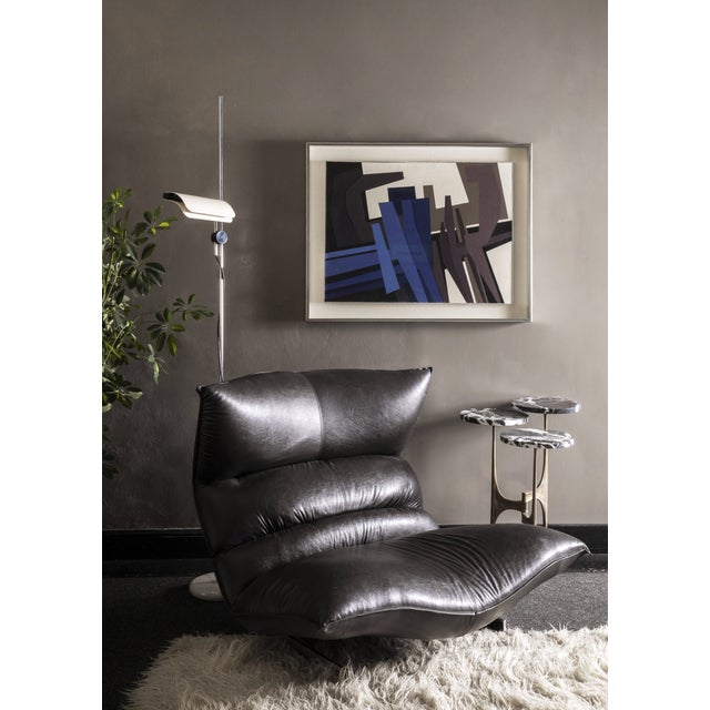 1970s Canestrari Lounge Chair by Vittorio Varo for 1P, Italy, 1970s For Sale - Image 5 of 11