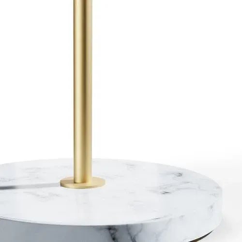 Metal Golden Brass Tall J14 Floor Lamp from Disderot For Sale - Image 7 of 9