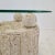 1980s Pair of Vintage, Postmodern Cylindrical Mactan Stone Side Tables For Sale - Image 4 of 6