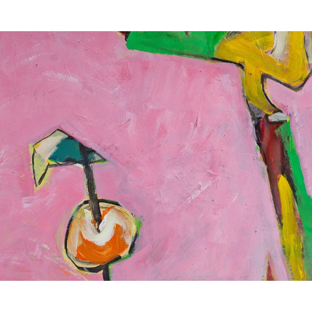 Abstract Mixed Media Painting by James L. Bruch For Sale In Indianapolis - Image 6 of 7