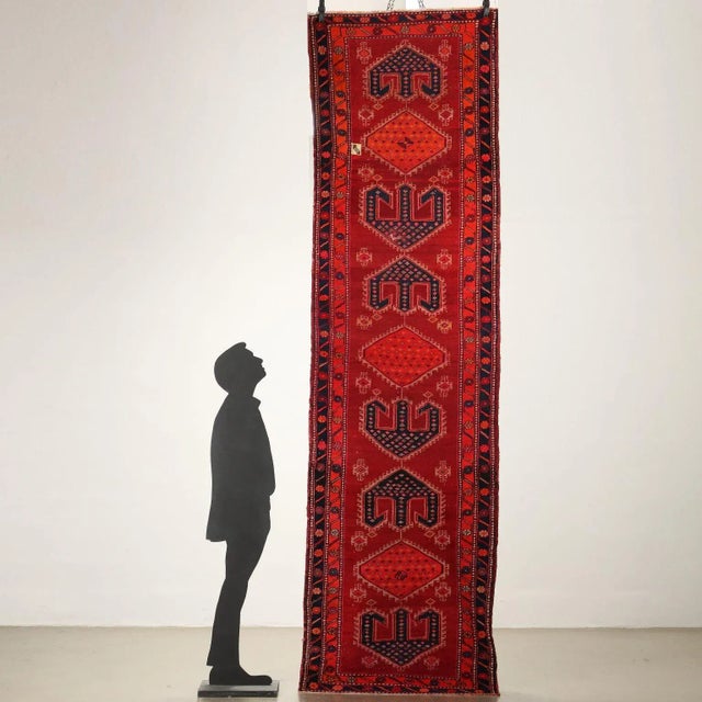 Karabagh wool carpet; fine knot. Handmade. This piece is attributed to the mentioned designer/maker. It has no attribution...