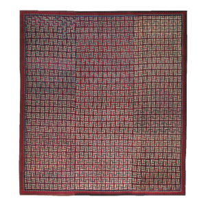 Galerie Shabab Collection Mid-20th Century American Hook Rug