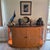An elegant Thomasville Bogart Luxe buffet / sideboard from the discontinued Bogart Collection, featuring an Art Deco-...