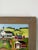 1985 Nancy Lucek Folk Art Village Landscape Oil Painting on Canvas, Framed For Sale In Miami - Image 6 of 12