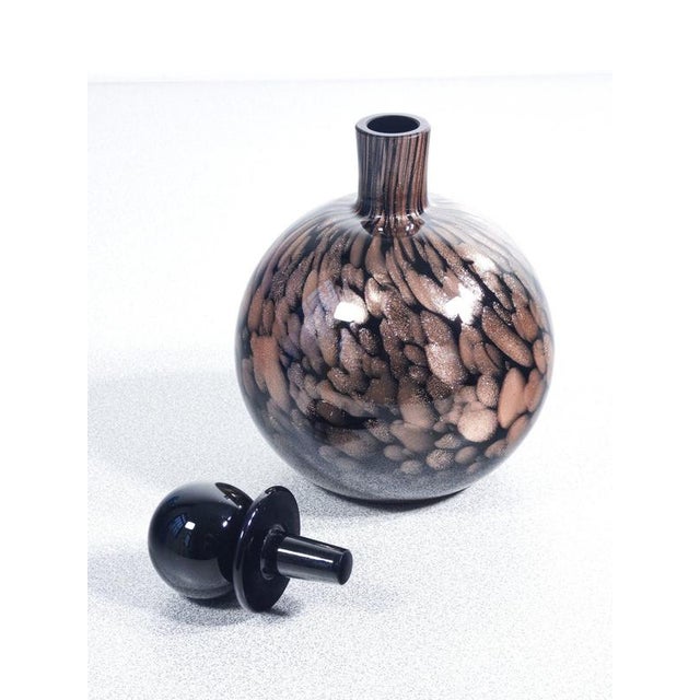 Blown Glass Bottles by Carlo Moretti, Set of 2 For Sale - Image 17 of 18