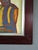 Textile Mid-Century Modern 'The Exchange' Vintage Original Abstract Figurative Oil Painting, Framed For Sale - Image 7 of 11