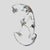 Gold Sculptural Silver and Wrought Iron Wall or Ceiling Light by Salvino Marsura For Sale - Image 8 of 13