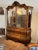 Brown Early 19th Century Dutch Marquetry Bookcase Cabinet For Sale - Image 8 of 8