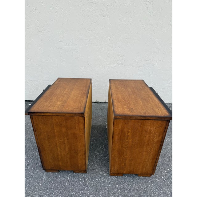 1990s Pair of Drexel Heritage Furniture Calera Nightstands For Sale - Image 9 of 12