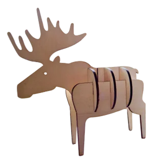 Mhuka Forest The Moose from Ulap Design