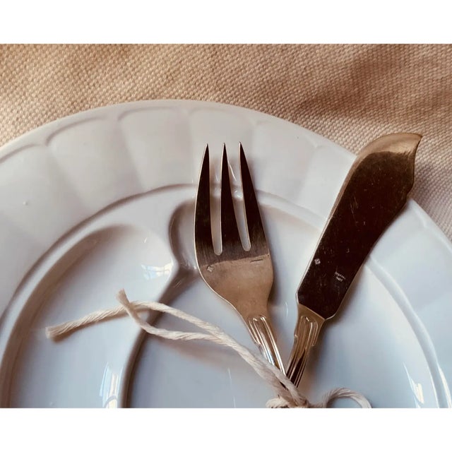 Late 19th Century James Dixon & Sons Silver-Plate Fish Set - 12 pcs For Sale - Image 10 of 18