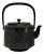 Mid-Century Japanese Shofudo Nambu Tekki Cast Iron Bamboo Tetsubin Tea Kettle For Sale
