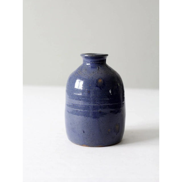 Vintage Studio Pottery Vase For Sale - Image 4 of 10