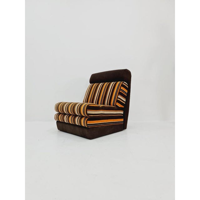 Space Age German Singel Couch Extendable to Bed, 1970s For Sale - Image 11 of 11