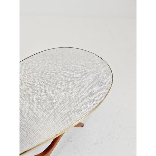 Large Mid-Century Minimalist German Plant Stand from Opal, 1950s For Sale - Image 13 of 17