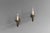 Antique Wall Lights in Brass, 1900, Set of 2 For Sale - Image 3 of 8
