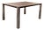 Extendable Dining Table in Stainless Steel and Walnut, 1970s For Sale