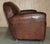 Vintage Earle Chesterfield Sofa in Brown Leather from Halo For Sale - Image 13 of 17