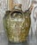 Mid 20th Century Vintage Boho Patinated Matte Glazed Ceramic Urn For Sale - Image 5 of 7