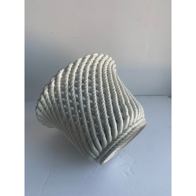 Vintage Flower Pot • Italian Glazed For Sale - Image 4 of 9