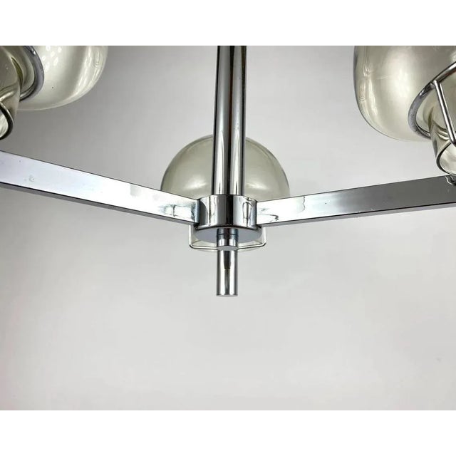 Italian Chandelier from Stilnovo, 1970s For Sale - Image 8 of 10