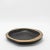 Modern Bowl in Black Oak With Bronze Patina Brass Details by R&y Augousti For Sale - Image 3 of 6