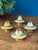 Mid-Century Modern Hein Studio Solid Brass Candle Holders Set of 4, Scandinavian Modern Candlesticks For Sale - Image 3 of 17