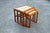 Danish Modern Teak Nesting Tables With Tile Tops by Brdr. Furbo - Set of 3 For Sale In Richmond - Image 6 of 9
