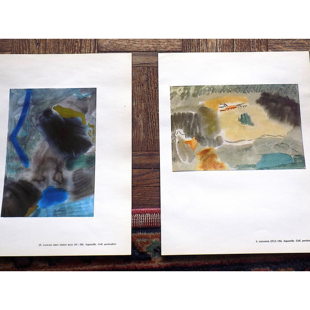 Printmaking Materials Vintage Abstract Expressionist Gertrude Schweitzer Lithographs - Set 0f 9 For Sale - Image 7 of 9