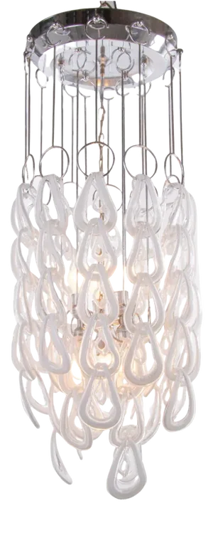 Huge Chandelier by Angelo Mangiarotti for Vistosi, Italy, 1960