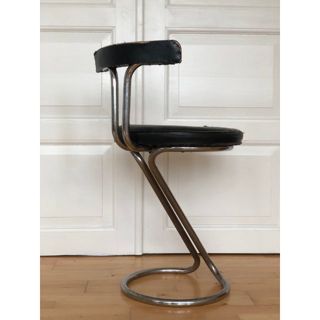 Industrial Industrial DS-Staal Chair by Sven Markelius 1930 Sweden For Sale - Image 3 of 11
