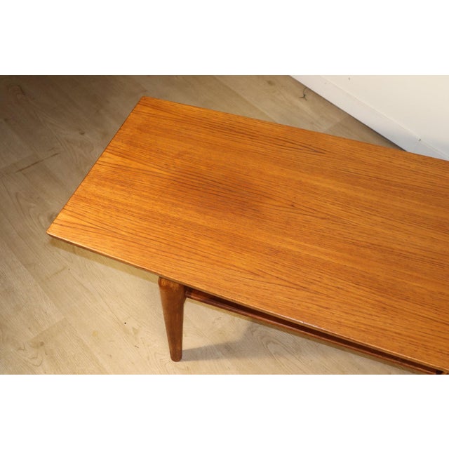 Scandinavian Teak Coffee Table, 1960s For Sale - Image 16 of 18