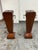 Design Plus Gallery presents a Pair of Regency Style Lighted Mahogany Display Pedestals. This pair has tapered mahogany...