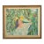 French Vintage 1980s Framed Oil Painting of Cherry Picking For Sale