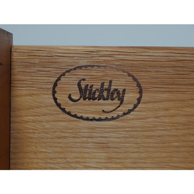 Stickley Cherry Empire Style Bedroom Dresser For Sale - Image 16 of 17