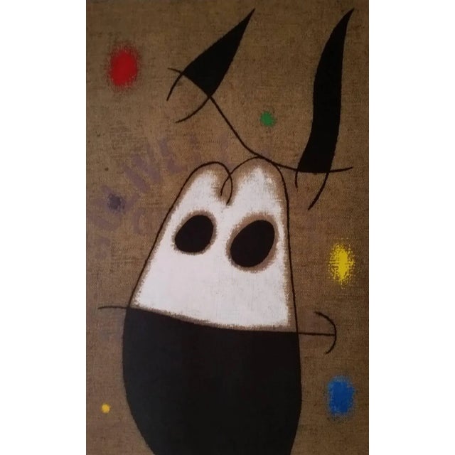A very beautiful lithograph after Joan Miró, from the "Femmes (Women)" portfolio published by Maeght in 1965. This rare...