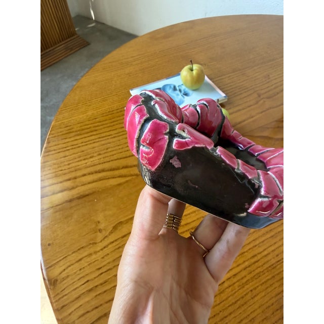 Pink Fat Lava Style Ashtray from Vallauris, 1960s For Sale - Image 14 of 18