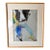 Contemporary Western Figurative Mixed Media Drawing, Signed & Framed For Sale