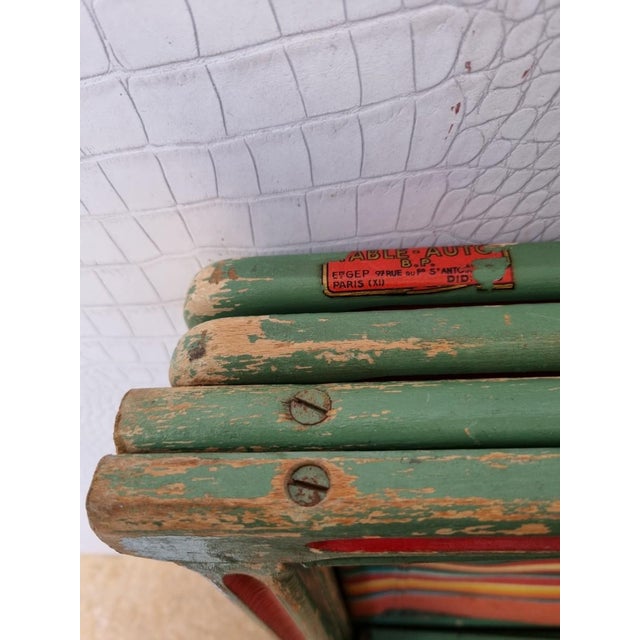 Vintage Folding Chairs by Table Auto B.P. Paris, 1950s, Set of 2 For Sale - Image 18 of 18