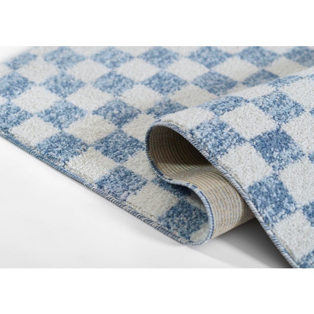 Novogratz Kaia Blue Machine Made Area Rug 5'3" X 7' For Sale - Image 12 of 12