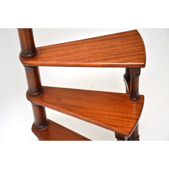 Georgian Style Library Steps, 1930 For Sale - Image 9 of 11