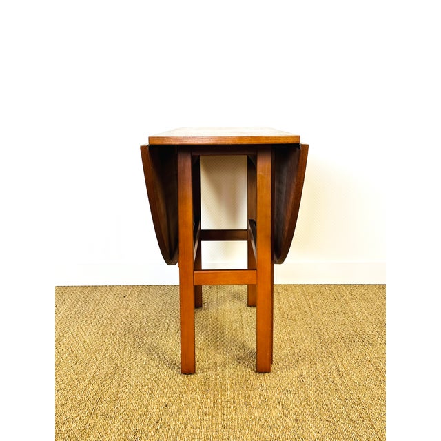1960s Scandinavian Folding Teak Dining Table, 1960s For Sale - Image 5 of 17