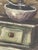 1980s Signed 1989 Oil Still Life of Coffee Grinder & Copper Kettle For Sale - Image 5 of 11