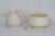 Mid 20th Century Belleek Ireland Porcelain Lotus Pattern Creamer and Sugar Bowl Set 4638b For Sale - Image 5 of 14