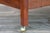 Mid-Century Modern Walnut Coffee Table With Leather Magazine Holder & Brass Casters, C. 1960s For Sale - Image 16 of 18