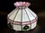 Metal Early 20th Century Tiffany Style Glass Ceiling Light Lamp Shade Floral Excellent For Sale - Image 7 of 16