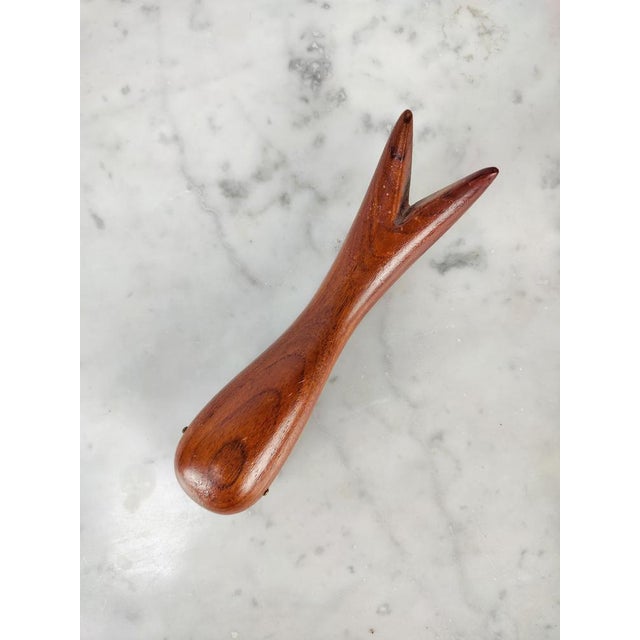 Mid-Century Danish Modern Teak Bottle Opener Shaped as Whale, Denmark, 1960s For Sale - Image 6 of 15
